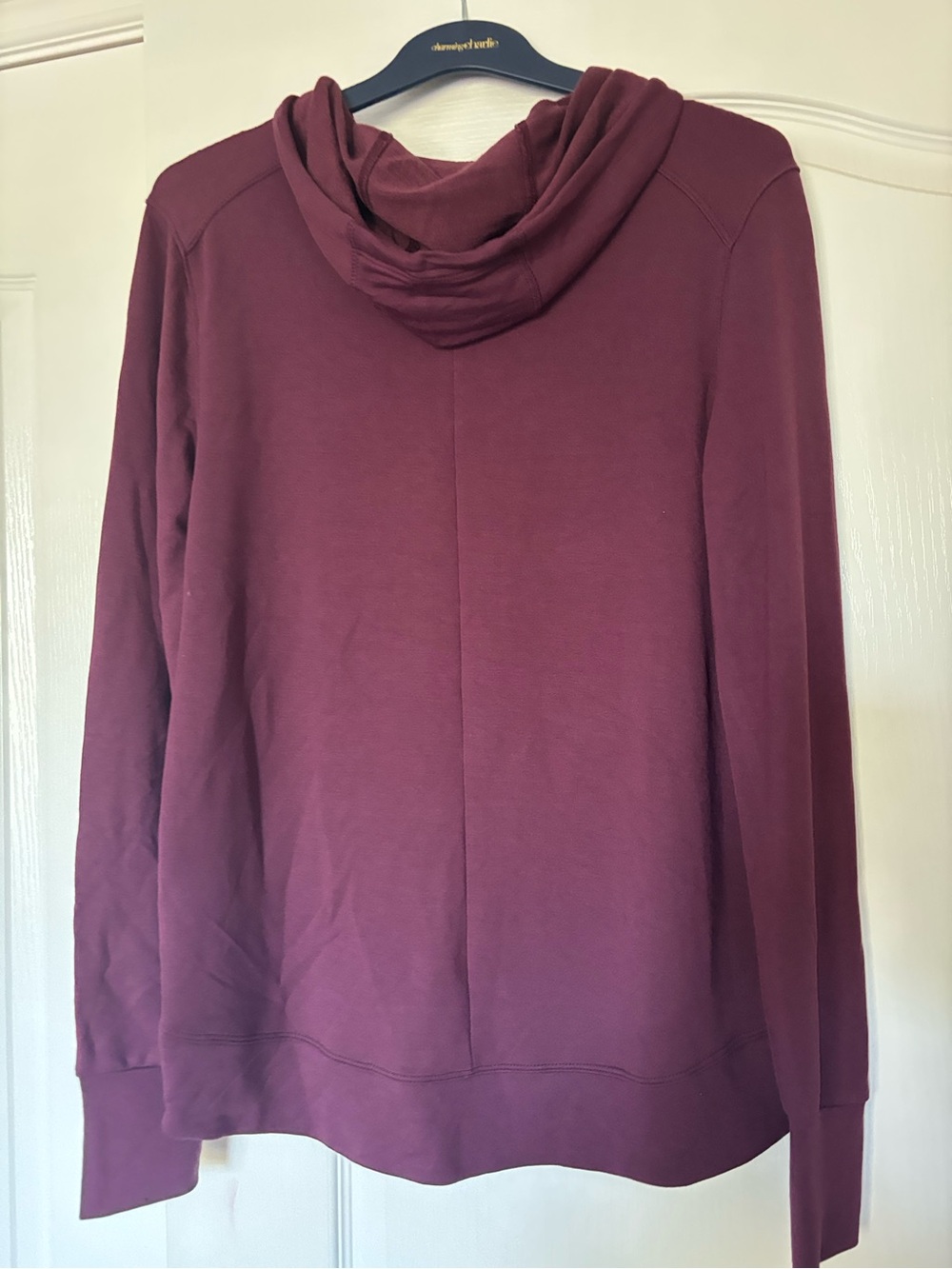 Athletic Works Maroon Scoop-Neck Pullover Hoodie NWT